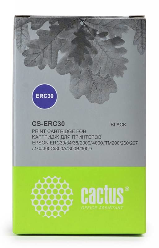 Картридж Cactus CS-ERC30, черный