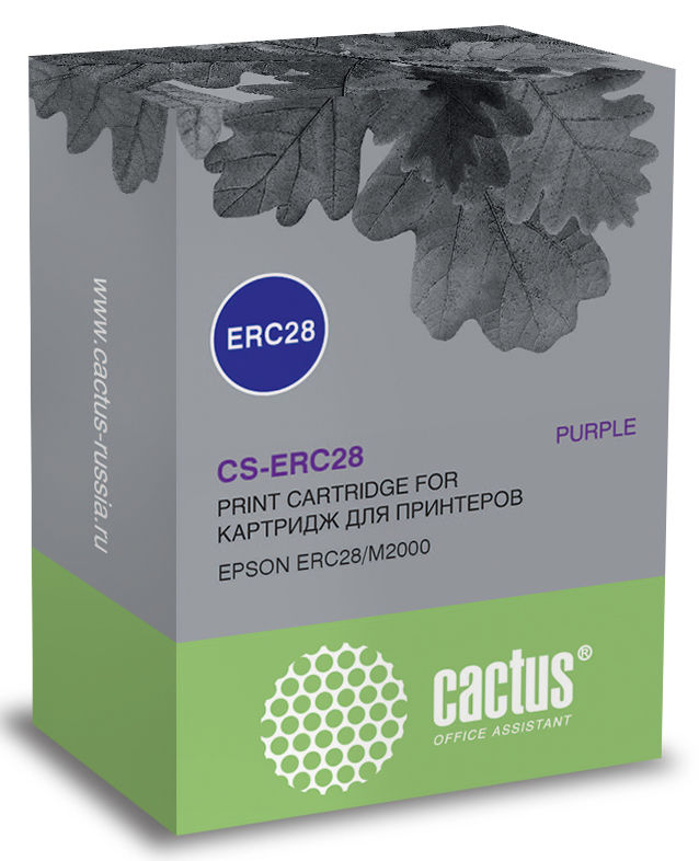 Картридж Cactus CS-ERC28, фиолетовый