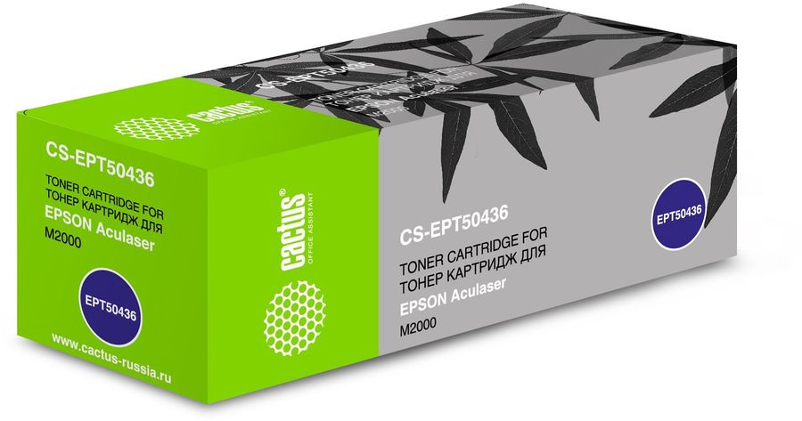 Картридж Cactus CS-EPT50436, черный