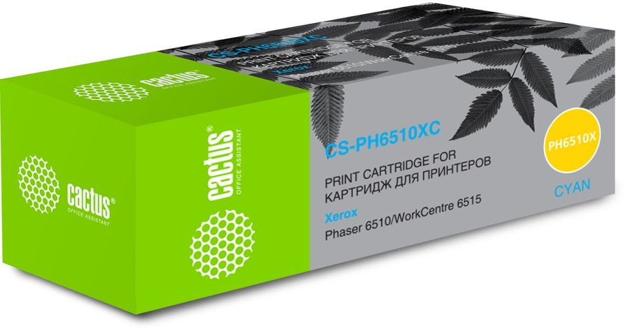 Картридж Cactus 106R03693, голубой [cs-ph6510xc]