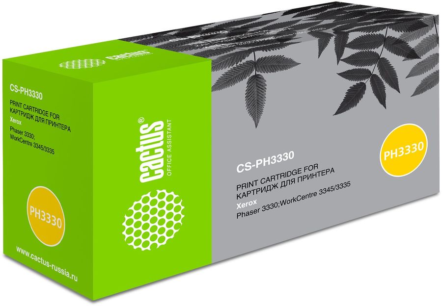 Картридж Cactus 106R03621, черный [cs-ph3330]