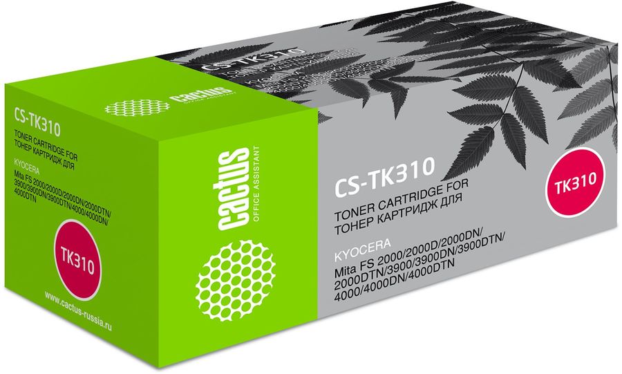Картридж Cactus CS-TK310, черный