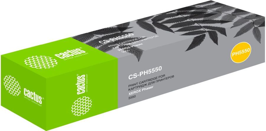 Картридж Cactus CS-PH5550, 106R01294, черный
