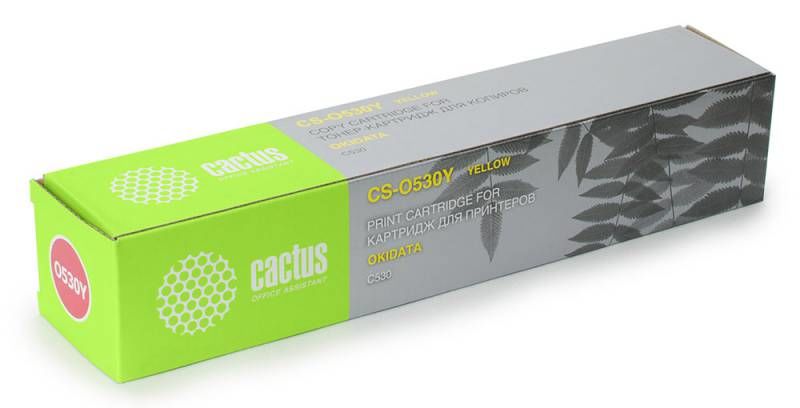 Картридж Cactus CS-O530Y, желтый
