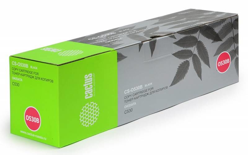 Картридж Cactus CS-O530BK, черный