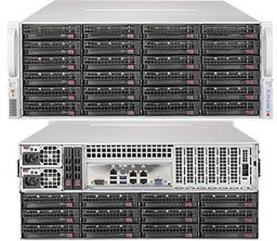 Сервер SuperMicro SSG-6049P-E1CR36H LSI3108 10G 2P 2x1200W