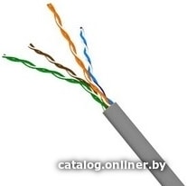 Кабель Lanmaster NewMax 305м UTP 4 pairs Cat 5e 24 AWG PVC Grey NM-UTP5E4PR-CU