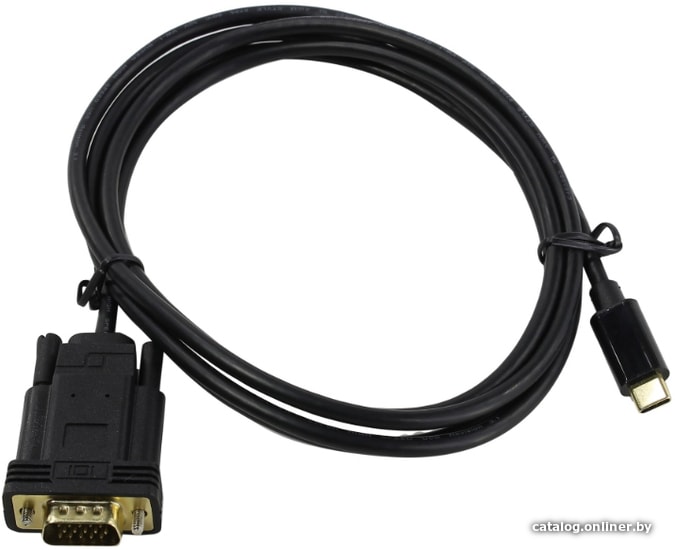 Переходник USB 3.1 Type-Cm -- VGA(m) VCOM (CU421C-1.8M) 1.8m