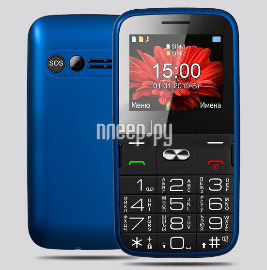 Мобильный телефон teXet TM-B227 Blue