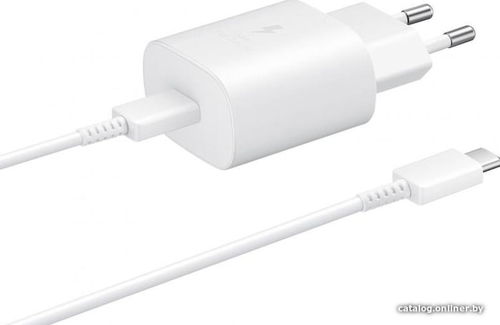 Зарядное устройство Samsung [EP-TA800XWEGRU] , USB Type-C