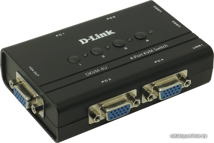 KVM Switch D-Link DKVM-4U/C1B/C2A