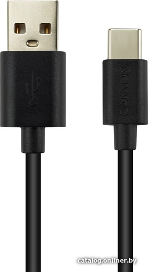 Кабель USB - USB Type-C Canyon (CNE-USBC2B) black