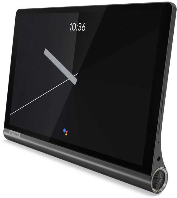 Планшетные компьютеры Lenovo Yoga Smart Tab YT-X705X ZA540002RU (Snapdragon 439 8C 2.0GHz/3072Mb/32Gb/GPS/3G/4G/Wi-Fi/Bluetooth/Cam/10.1/1920x1200/Android)