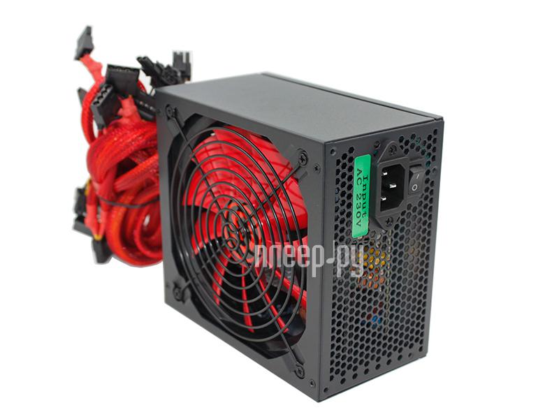 БП Ginzzu 800W PC800 14CM(Red) 80+ black