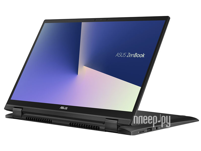 Ноутбук ASUS Zenbook Flip UX463FA-AI043T, 14",  IPS, Intel  Core i5  10210U 1.6ГГц, 8Гб, 256Гб SSD,  Intel UHD Graphics , Windows 10, серый 90NB0NW1-M00570