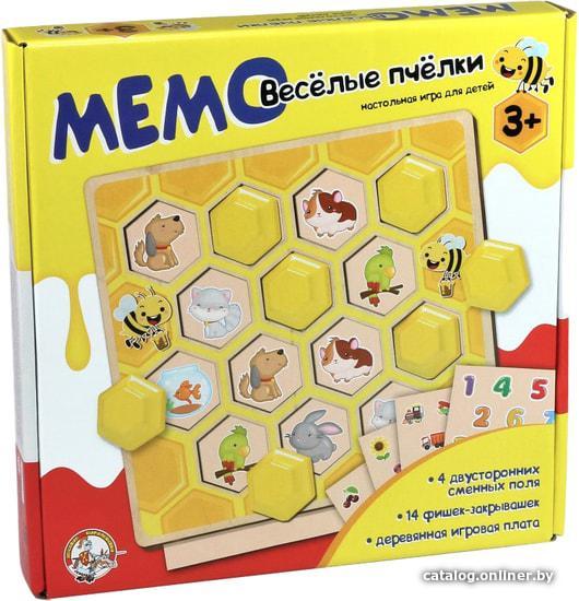 Настольная игра Десятое Королевство Мемо Веселые пчелки 02971