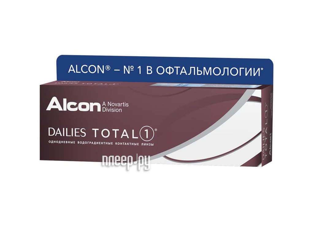 Контактные линзы Alcon Dailies Total 1 (30 линз / 8.5 / -0.5)