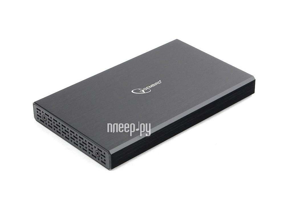 External case for HDD 2,5" Gembird EE2-U3S-55 Black (2.5", SATA, USB3.0) RTL