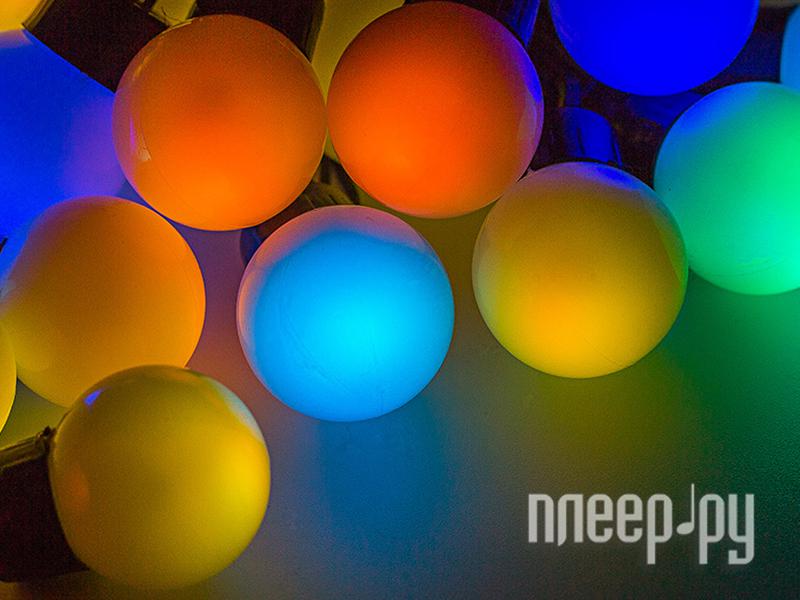 Новогодняя гирлянда Neon-Night Мультишарики 38mm 10m 40 LED RGB 303-579