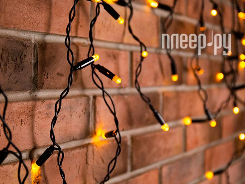 Новогодняя гирлянда Neon-Night Айсикл 4.8x0.6m 176 LED Warm-White 255-156