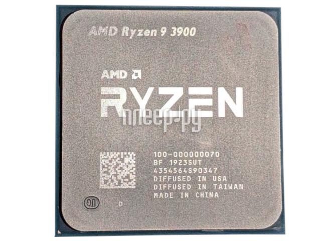 CPU Socket-AM4 AMD Ryzen 9 3900 (100-000000070) (3.1/4.3GHz, 12core,6Mb L2,64Mb L3, 65W) OEM