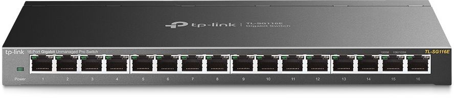 Switch TP-Link TL-SG116E 16-Port Gigabit Easy Smart Switch 16 Gigabit RJ45 Ports