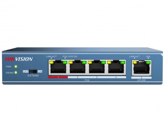 Switch Hikvision DS-3E0105P-E(B)