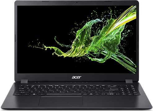 Ноутбук Acer  Aspire 3 A315-56-523A 15.6" Intel Core i5 1035G1 1.0ГГц 8Гб 512Гб SSD Intel UHD Graphics Linux черный NX.HS5ER.006