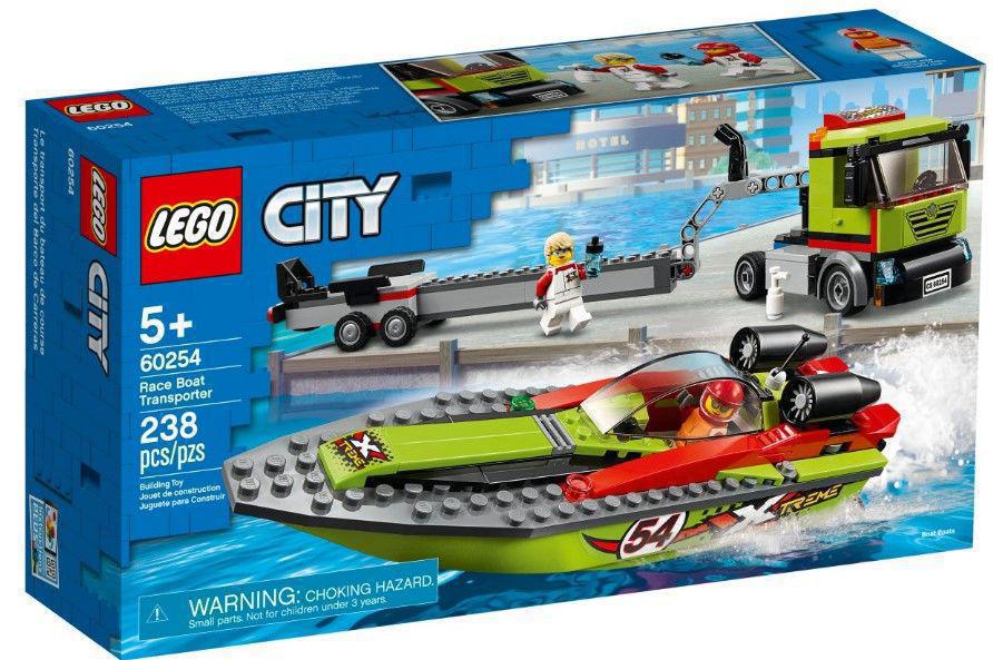 Конструктор Lego City Транспортировщик скоростных катеров 60254