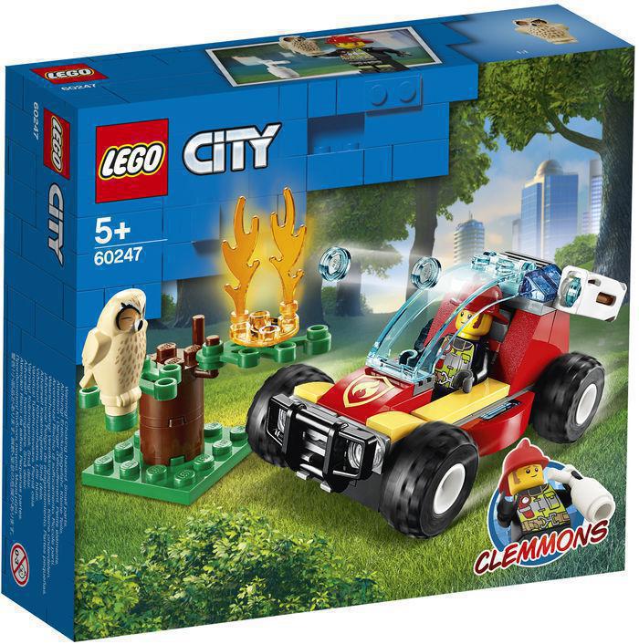 Конструктор Lego City Лесные пожарные 60247