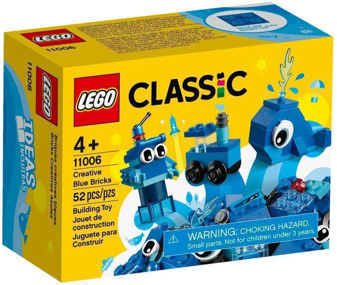 Конструктор Lego Classic Синий набор для конструирования 11006