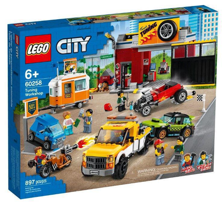 Конструктор Lego City Тюнинг-мастерская 60258