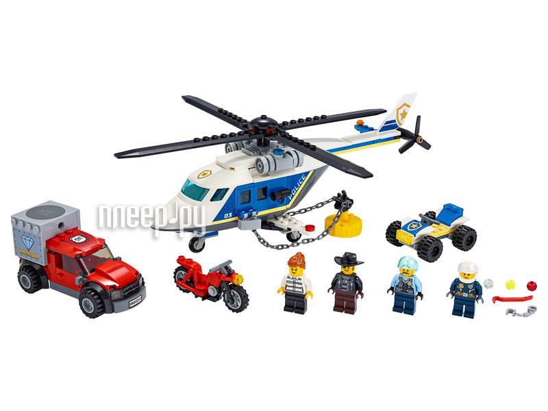 Конструктор Lego City Погоня на полицейском вертолёте 60243