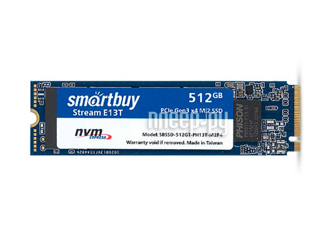 SSD M.2 SmartBuy 512Gb Stream E13T Pro (SBSSD-512GT-PH13P-M2P4)