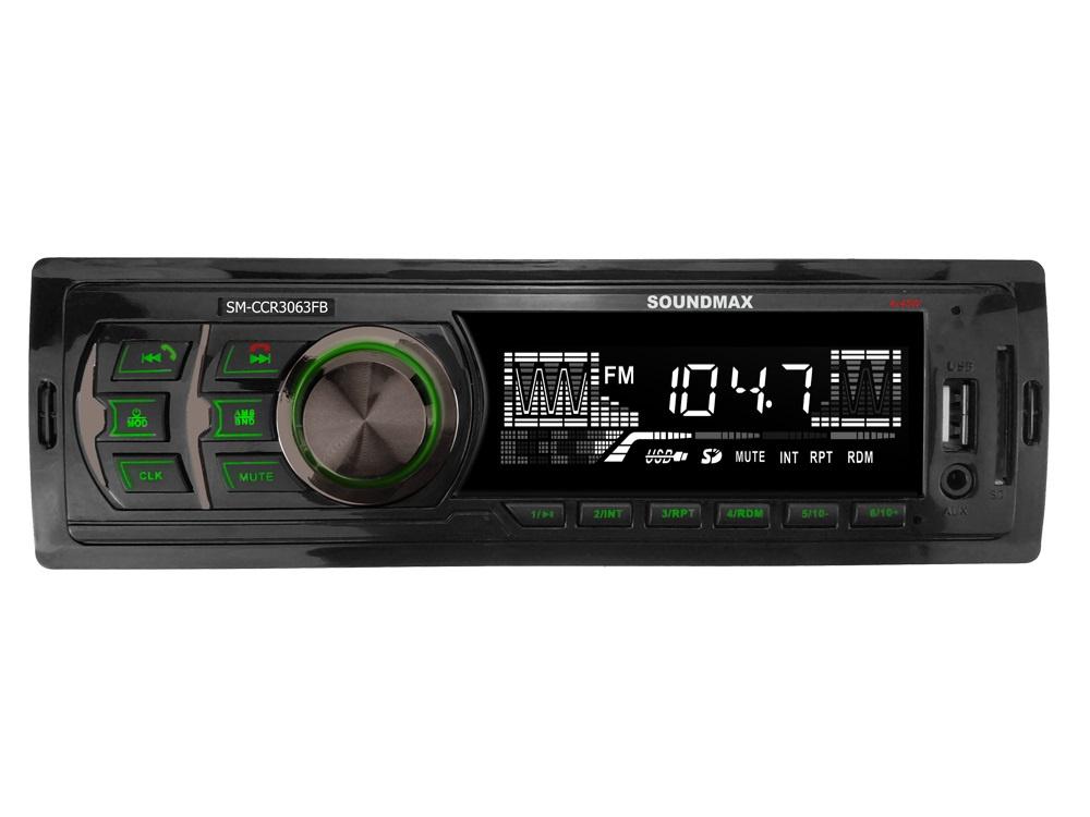 Автомагнитола Soundmax SM-CCR3063FB 1DIN 4x45Вт