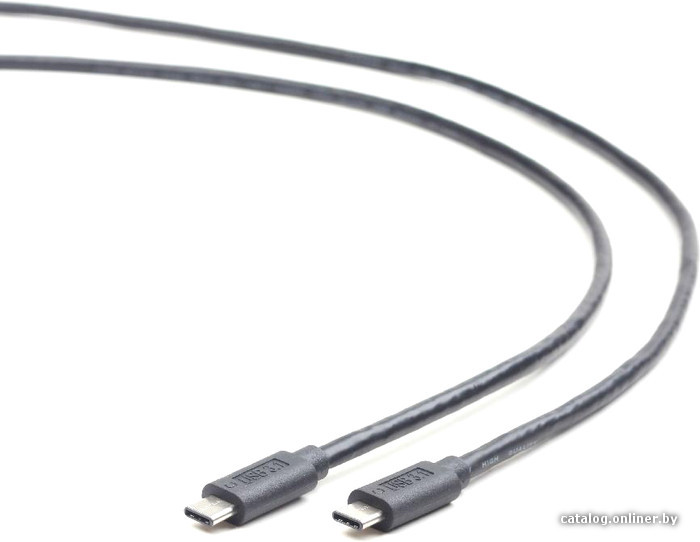 Кабель USB 3.1 (Type-C) 0.3m Gembird (CCP-USB3.1-CMCM-0.3M)