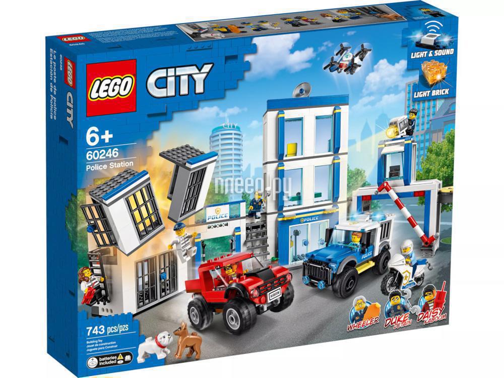 Конструктор Lego City Полицейский участок 60246 