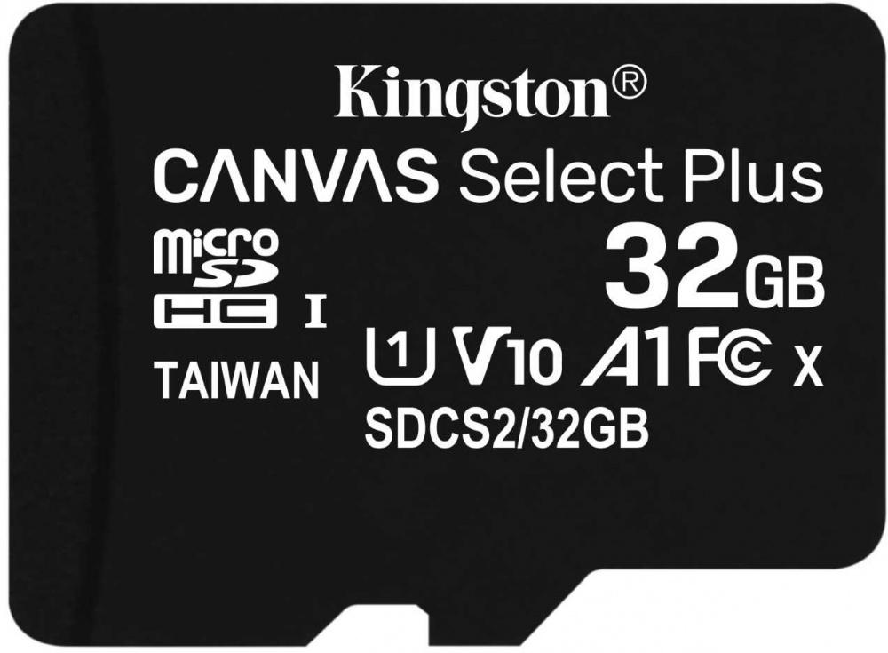 Micro SD 32 Gb Kingston Canvas Select Plus ClassU1 SDCS2/32GBSP