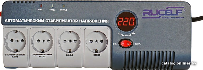 Стабилизатор напряжения Rucelf SRW-1500-D