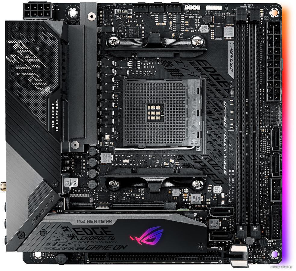 MB Asus ROG STRIX X570-I GAMING Soc-AM4 AMD X570 ATX RTL
