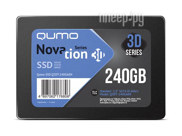 SSD 2,5" SATA-III Qumo 240Gb Novation 3D (Q3DT-240GAEN)