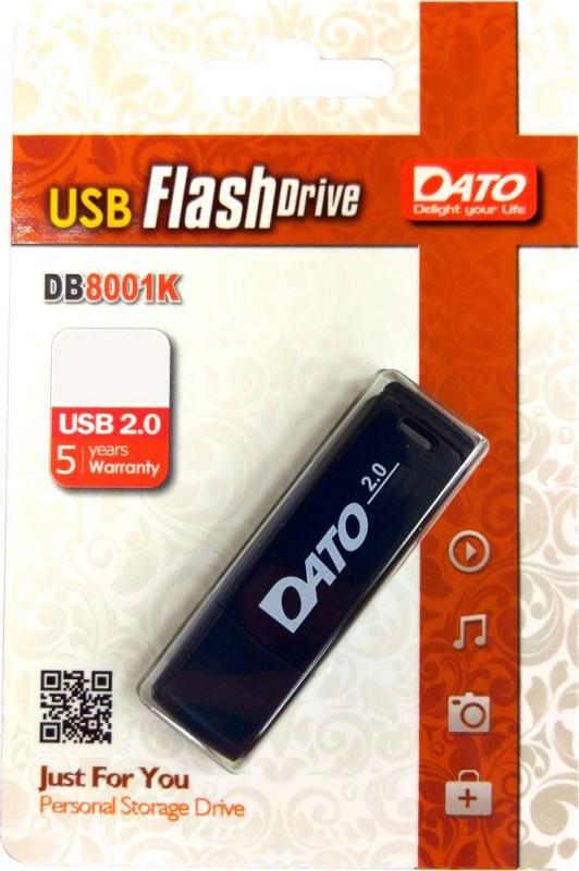 16 Gb Dato DB8001 Black (DB8001K-16G) USB 2.0
