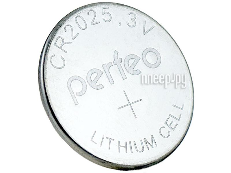 Батарейка Perfeo CR2025/5BL Lithium Cell (5 штук)