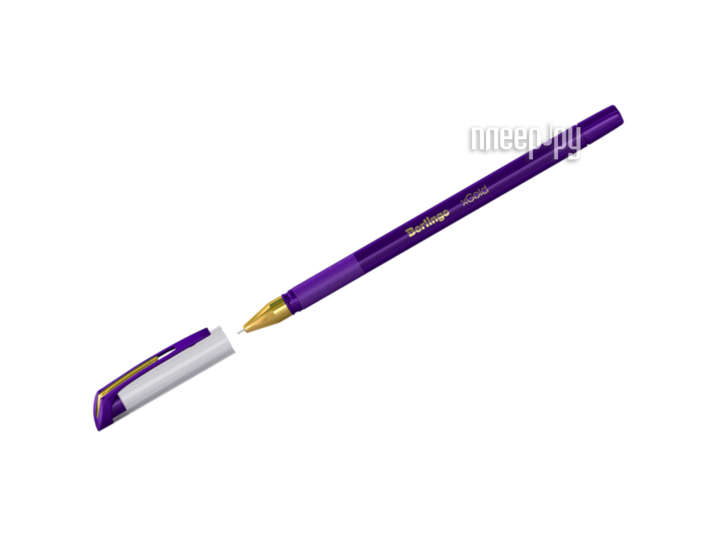 Ручка шариковая Berlingo xGold корпус Violet, стержень Violet Cbp_07504 271156