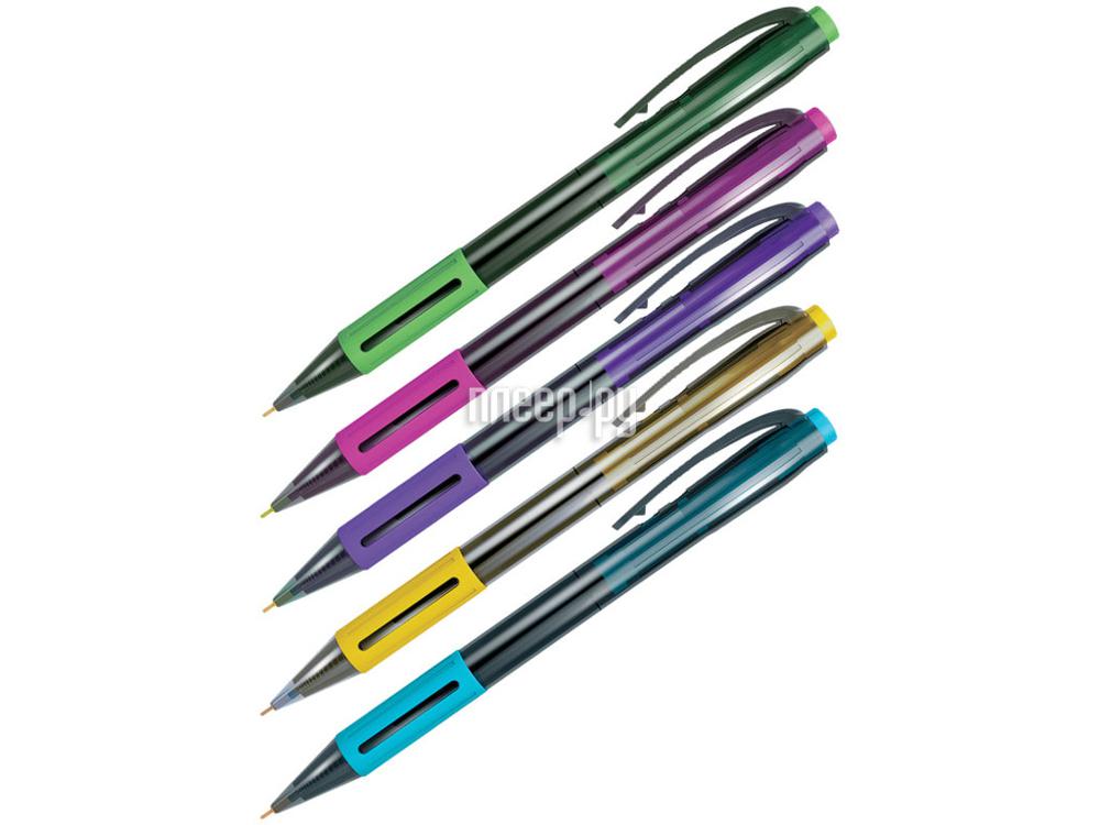 Ручка шариковая автоматическая Berlingo SI-400 Color Blue CBm_70500