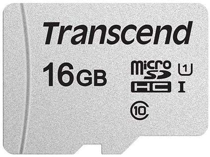 Micro SD 16 Gb Transcend Class 10 UHS-1 TS16GUSD300S RTL