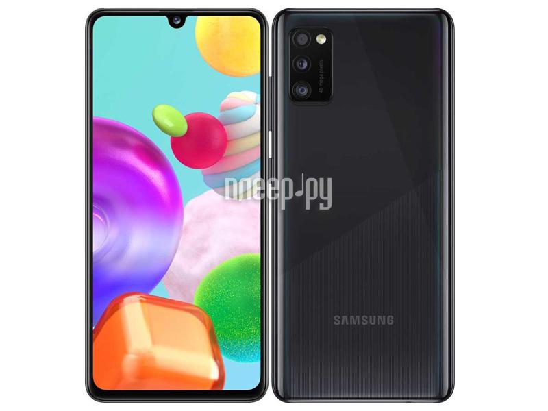 Смартфон Samsung Galaxy A41 (2020) SM-A415F/DSM black (чёрный) 64Гб [SM-A415FZKMSER]