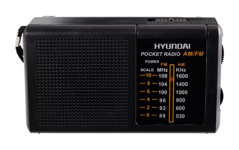Радиоприемник Hyundai H-PSR130 черный