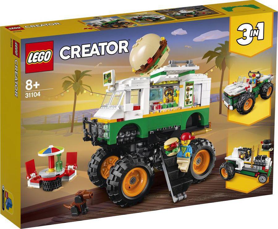 Конструктор Lego Creator Грузовик Монстрбургер 499 дет. 31104