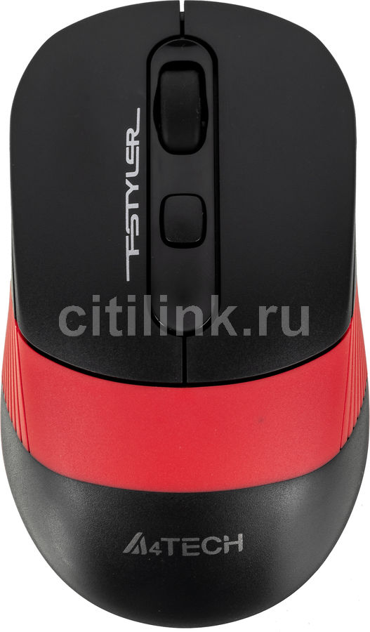 Mouse Wireless A4 Tech Fstyler FG10 Black-Red